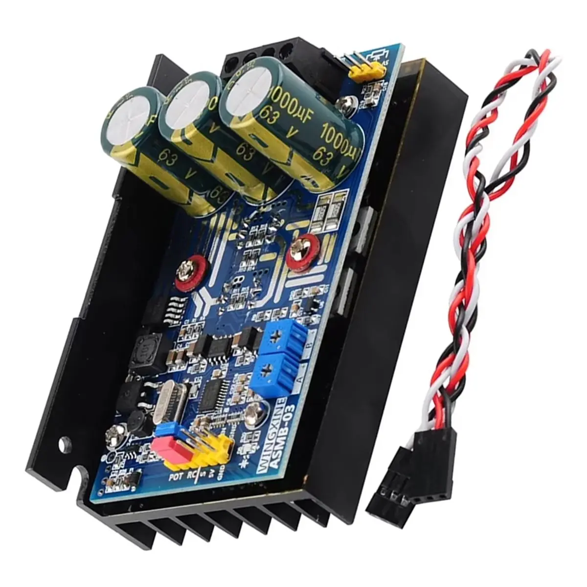 Upgrade ASMB-03M Servo Controller 1000Nm High Torque Single Channel DIY Robot Part 8-48V 20A Current Limit