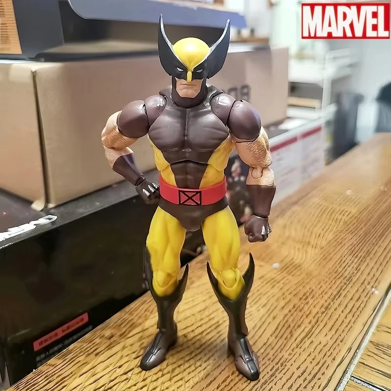 جديد كوميك مافيكس 138 X-Men عمل أرقام Shf أنيمي تمثال كو نماذج ألعاب رائعة Ct اللعب ولفيرين الشكل براون هدايا عيد الميلاد