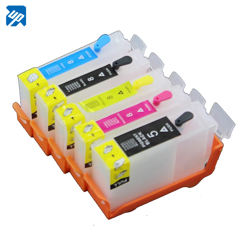 PGI-5 Refillable ink Cartridges for Canon IP4500 MP810 MP800  MP800R  MP830  MP600 MP610 printer with auto reset chip PGI5 CLI8