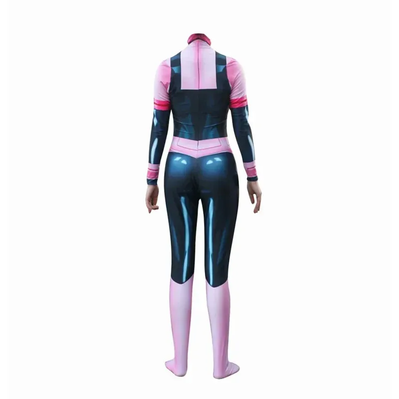 qq 123My Hero Uraraka Ochako Bodysuit Jumpsuit Costume Anime OCHACO Cosplay Catsuit Suit Zentai
