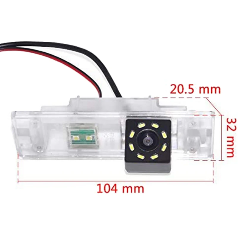 Car 8LED Rear View Camera Reversing Parking Camera For-BMW E81 E87 E87 E89 M1 F20 F21/ M6 E63 E64 E64N E85 E86 E89