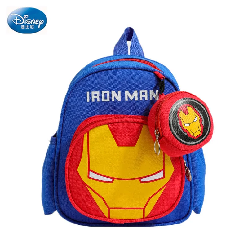 Disney Frozen Kindergarten Backpack For Girl Boy Spider Man Elsa Anna Student Shoulder Orthopedic School Bag Kids Gifts Mochilas
