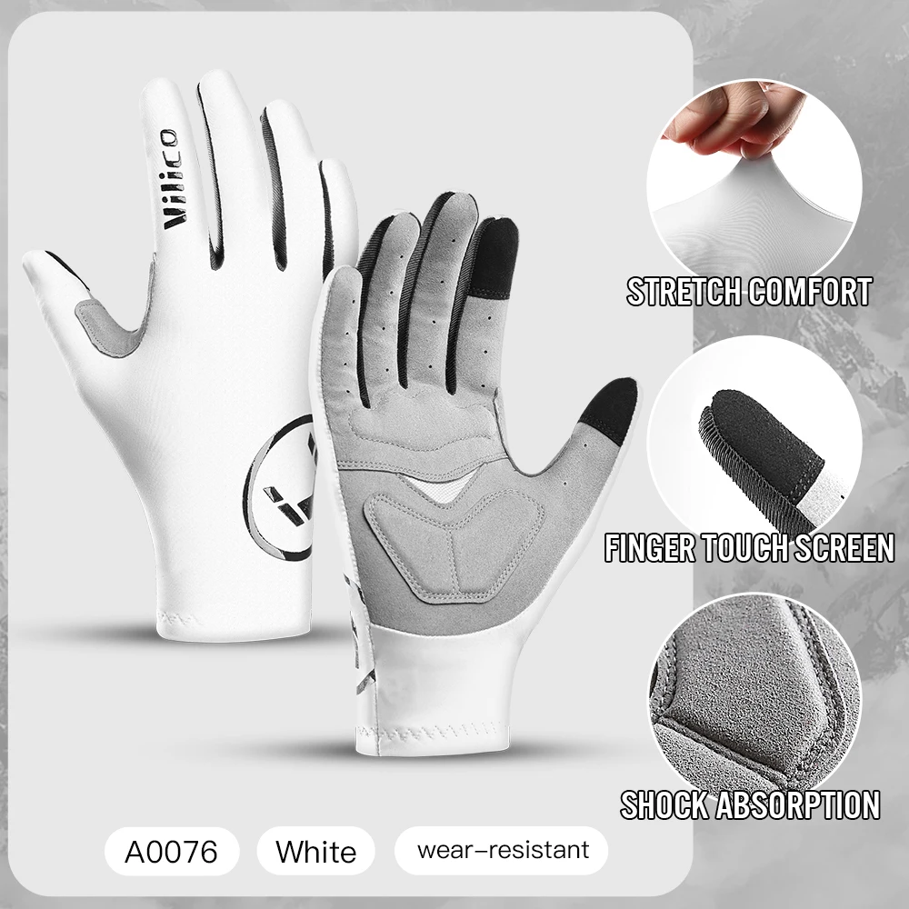 Full Finger Cycling Gloves, Br - Mountain Biking Gloves Mens review and price