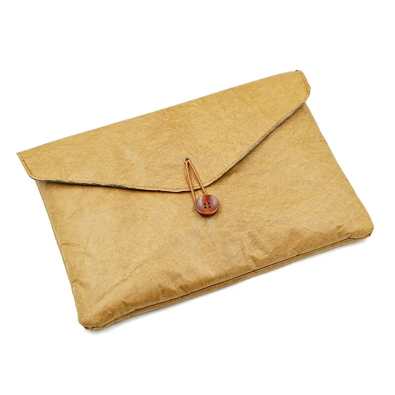 Vintage Envelope Style 15.6 Inch Sleeve Pouch Cover Paper Material Laptop Bag Case For MacBook Pro 16 Dell Huawei Lenovo