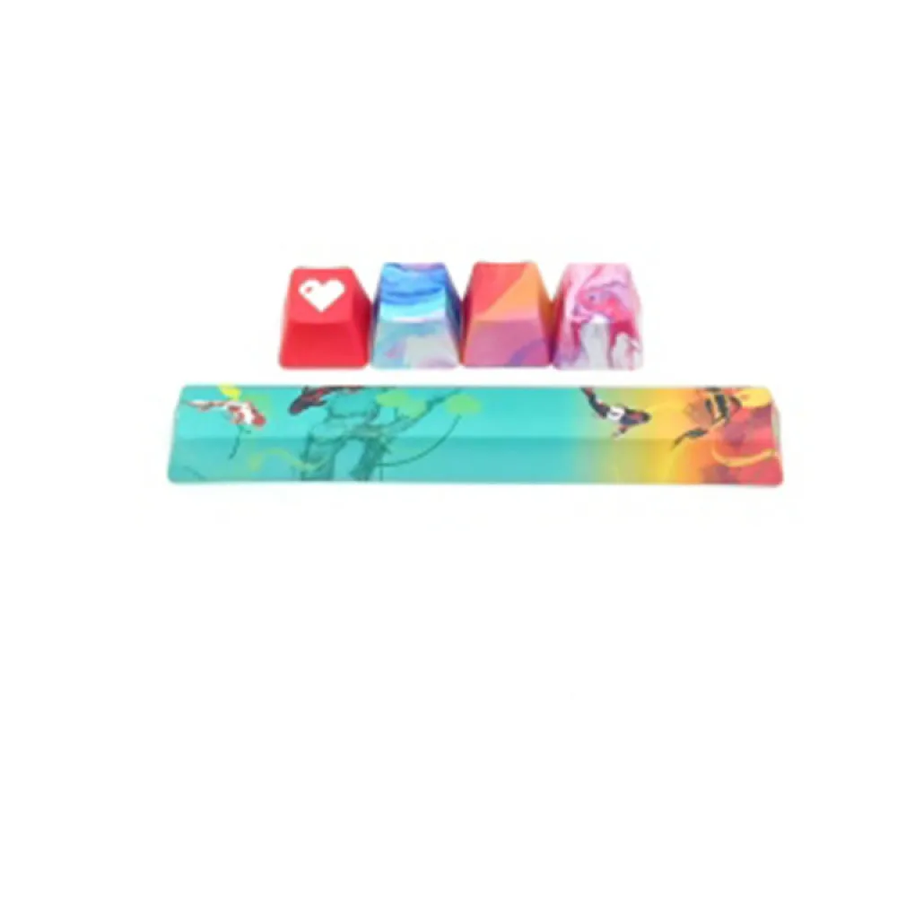 OEM Height Koi R4 Heat Sublimation Keycaps For Keycap DIY