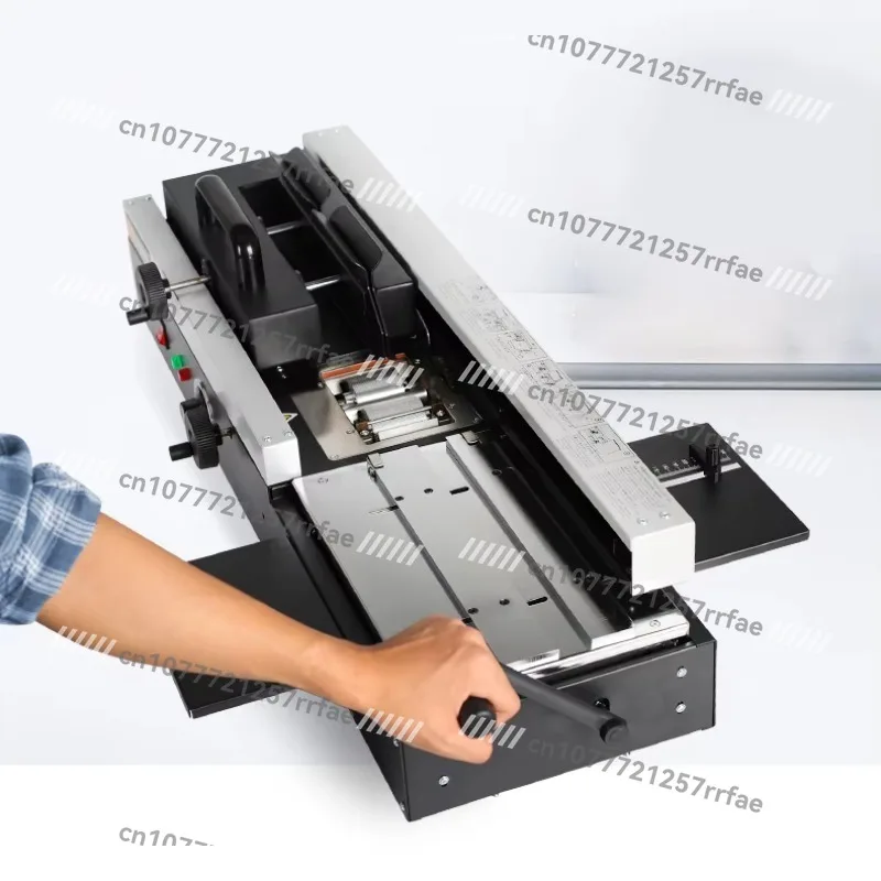 WD-460AC Manual Binding Machine Hot Melt Adhesive Book Binding Equipment