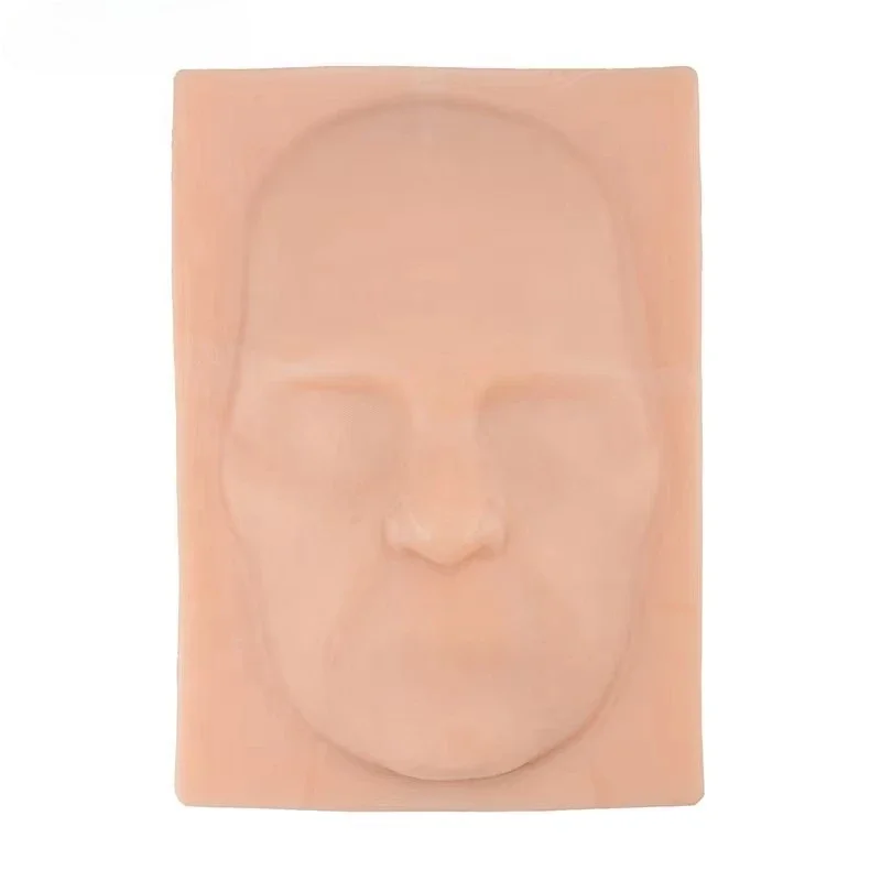 Suture Face Pad and Abdomen Skin Pad for Suture Practice, Silicon Model