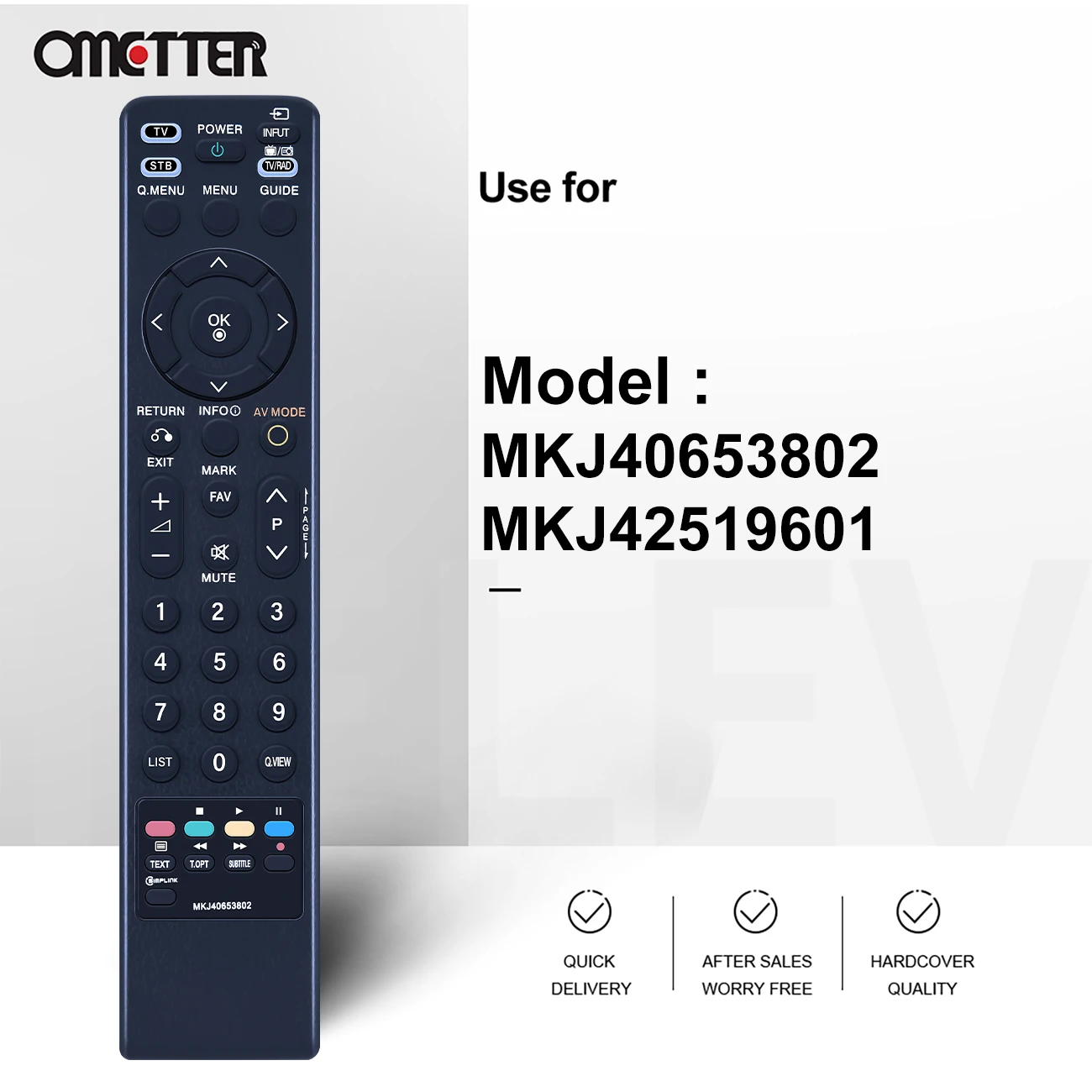 جهاز تحكم عن بعد جديد MKJ40653802 MKJ42519601 لتلفزيون LCD 32LG30DAA 32LG50FD 32LG50FD-AD 26LG30D 26LG30D-AA 26LG30DAA 32LG30D 32L