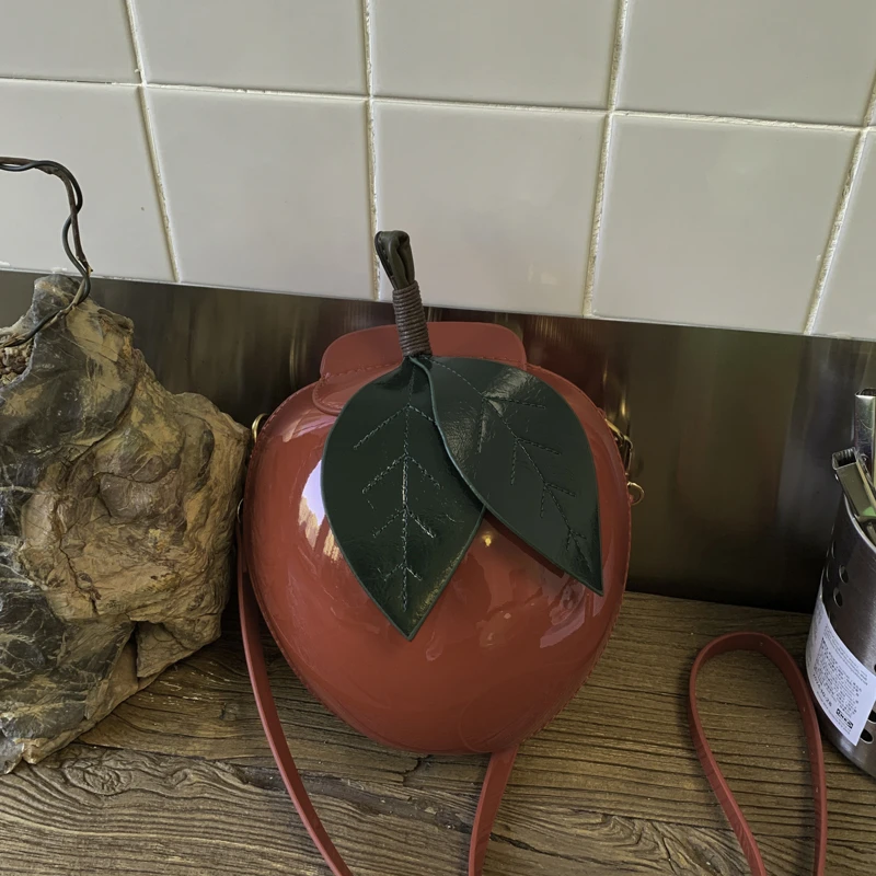 

Fashion Frame Zipper Shoulder & Crossbody Bags Personality Versatile Retro Exquisite Fruit Shape Handbags for Women 2026