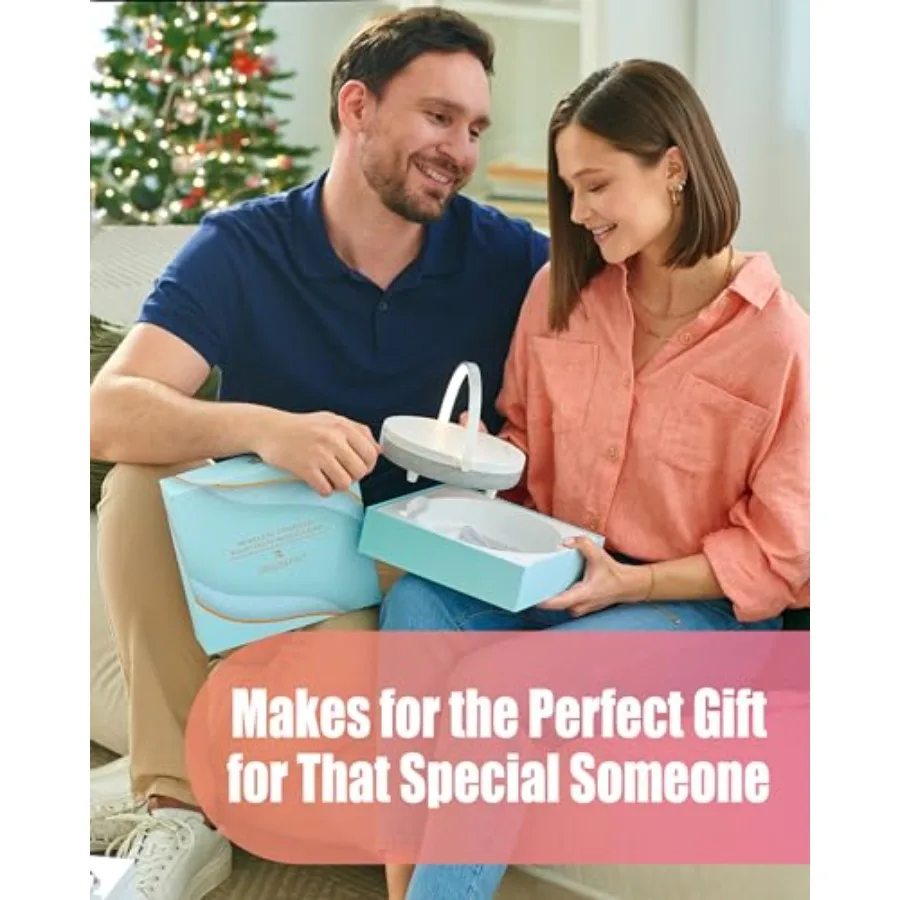 Bedlampje met draadloze oplader Verjaardagscadeaus voor vrouwen 6-in-1 Touch-bedlampje Draagbare Bluetooth-luidspreker Cadeau voor haar M