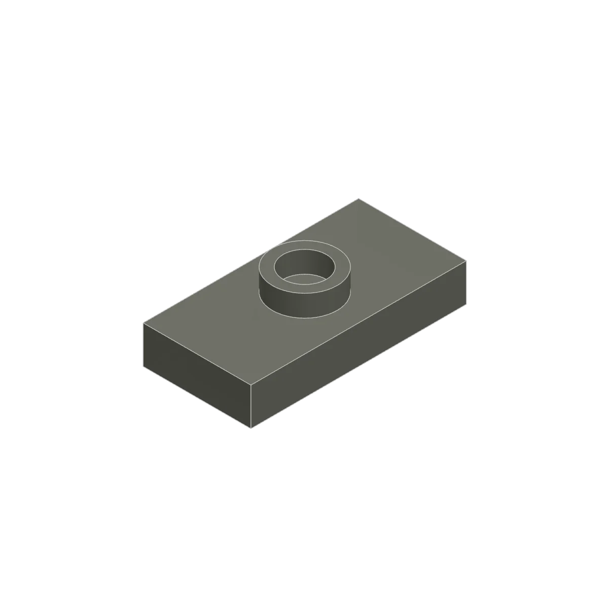 50 Stück 3794b Modifiziert 1 x 2 mit 1 Bolzen und Rille Bausteine Sammlungen Großpackung Modulares GBC Spielzeug für Technische MOC Bausteine – Detail 7