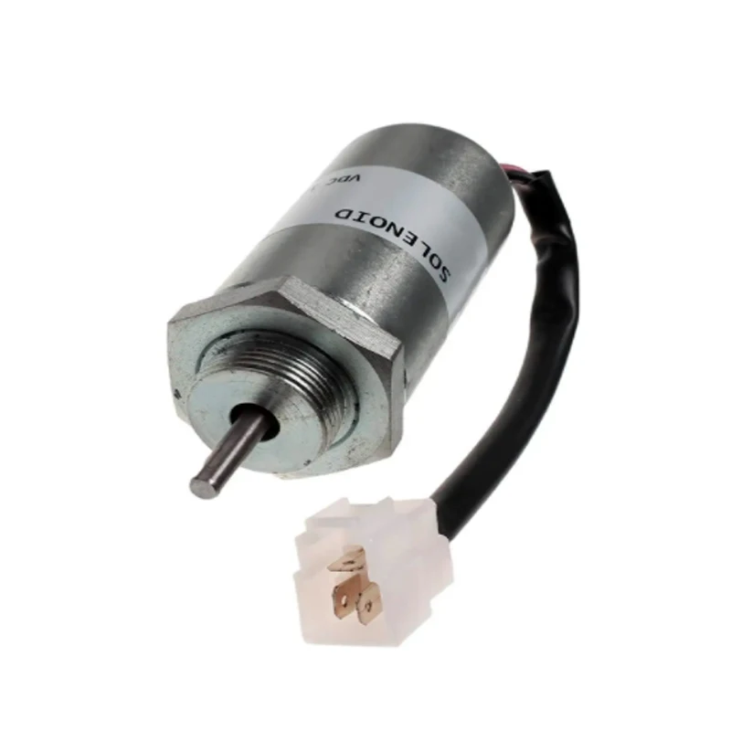 897209 -1152 燃料遮断停止ソレノイド 24V いすゞエンジン 4LE1 4LE2 日立掘削機用