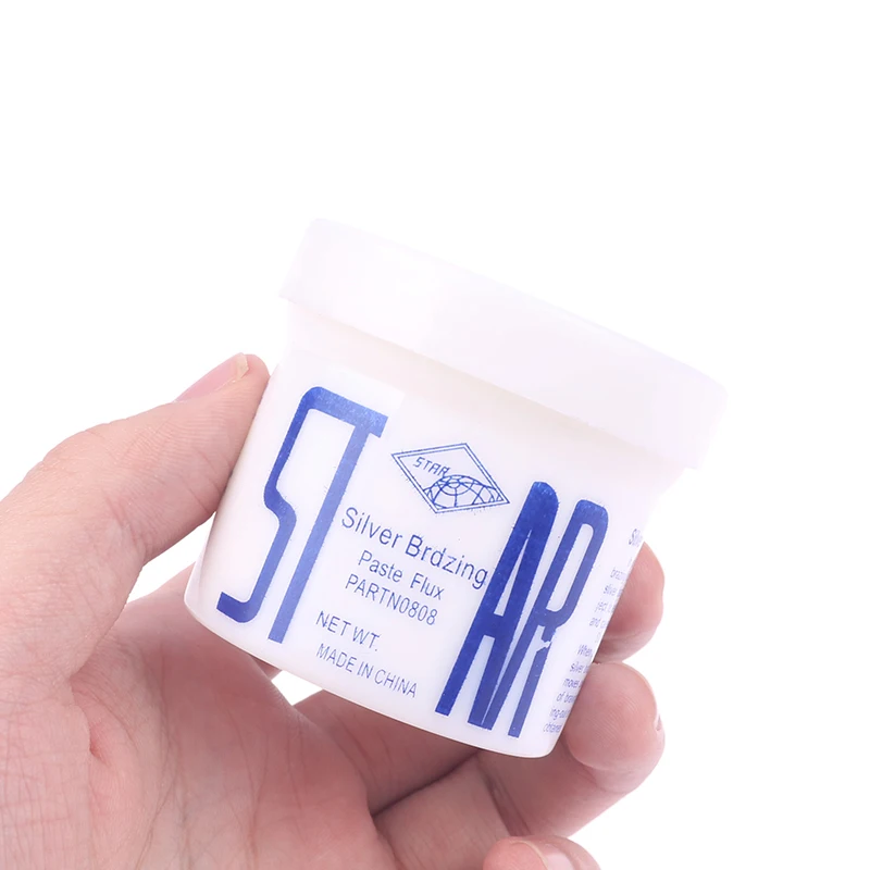 1PC 123g Soldering Paste Flux Silver Brass Brazing Powder For Welding Copper Aluminum