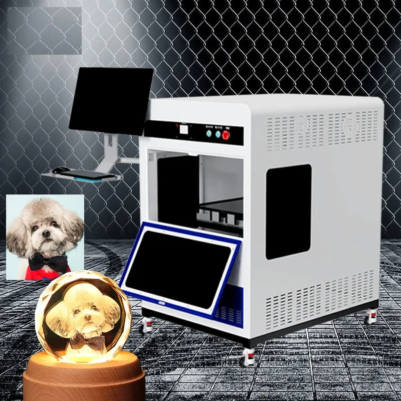 3d laser engraved crystal cube color machine 3d laser engraving glass block laser machine