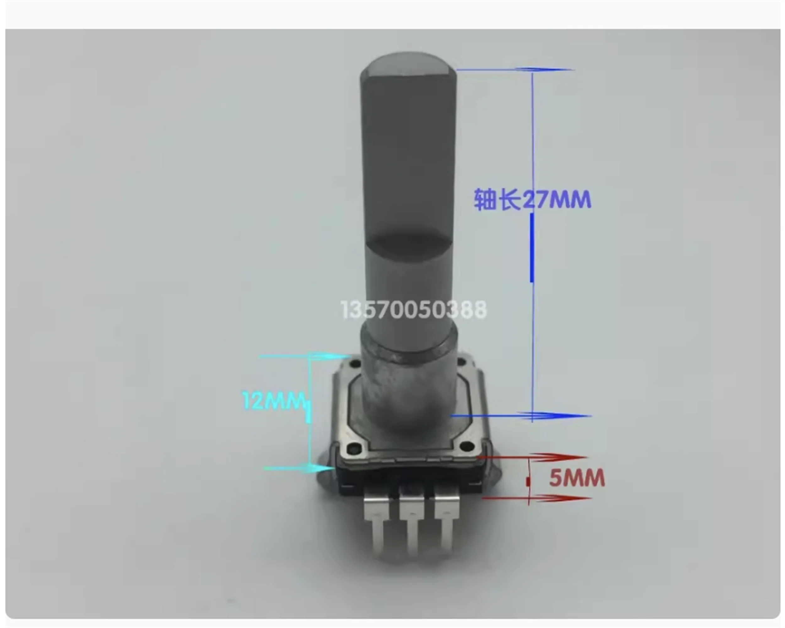 1 PCS Japanese EVQB7AH2709B Panasonic EC11 encoder without switch 18 positioning pulse shaft length 27MM