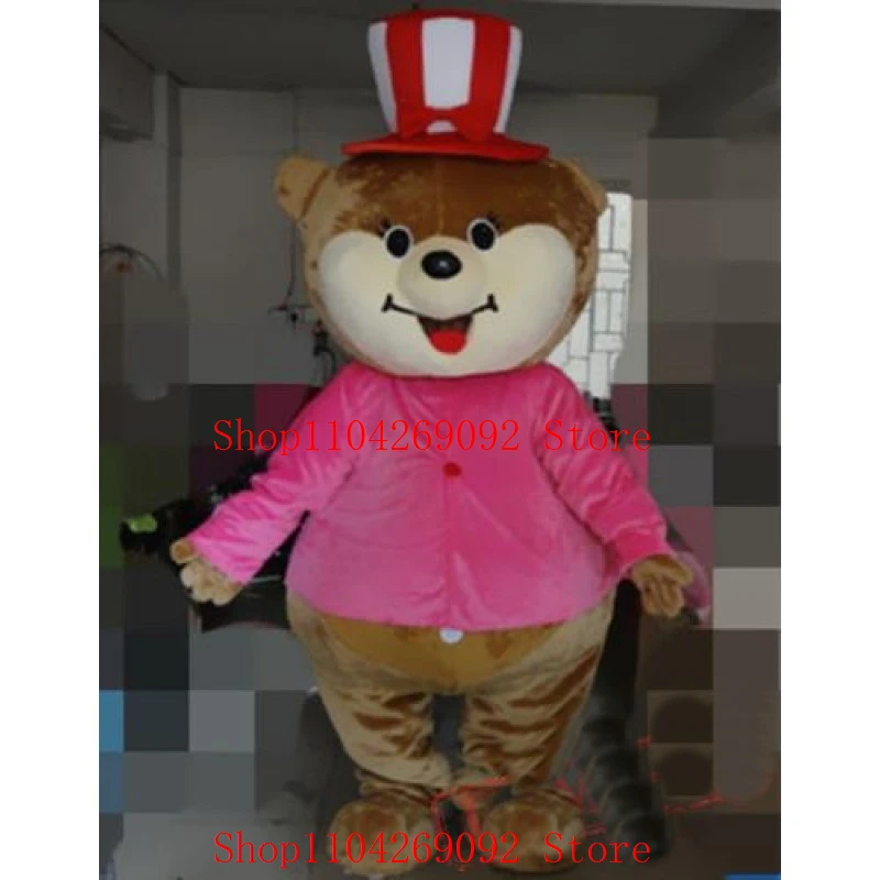 

Animal Cartoon Bear Mascot Costume Cartoon Cosplay Costumer Birthday Party Event Advertising Suite Custom Carnival Costumes LS32