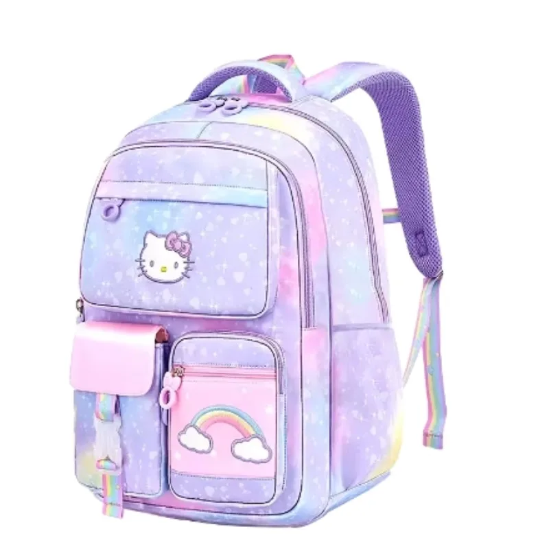 

Girls School Backpack Sanrio Cinnamoroll Hello Kitty Children Schoolbag Primary School Student Spine Protection Burden Reduction
