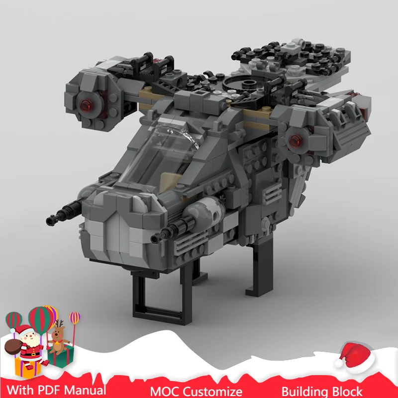 

Популярные 453 шт. MOC космический корабль истребитель, набор строительных блоков, технология сборки, кирпичи, игрушки для взрослых/детей, подарки на день рождения, Рождество