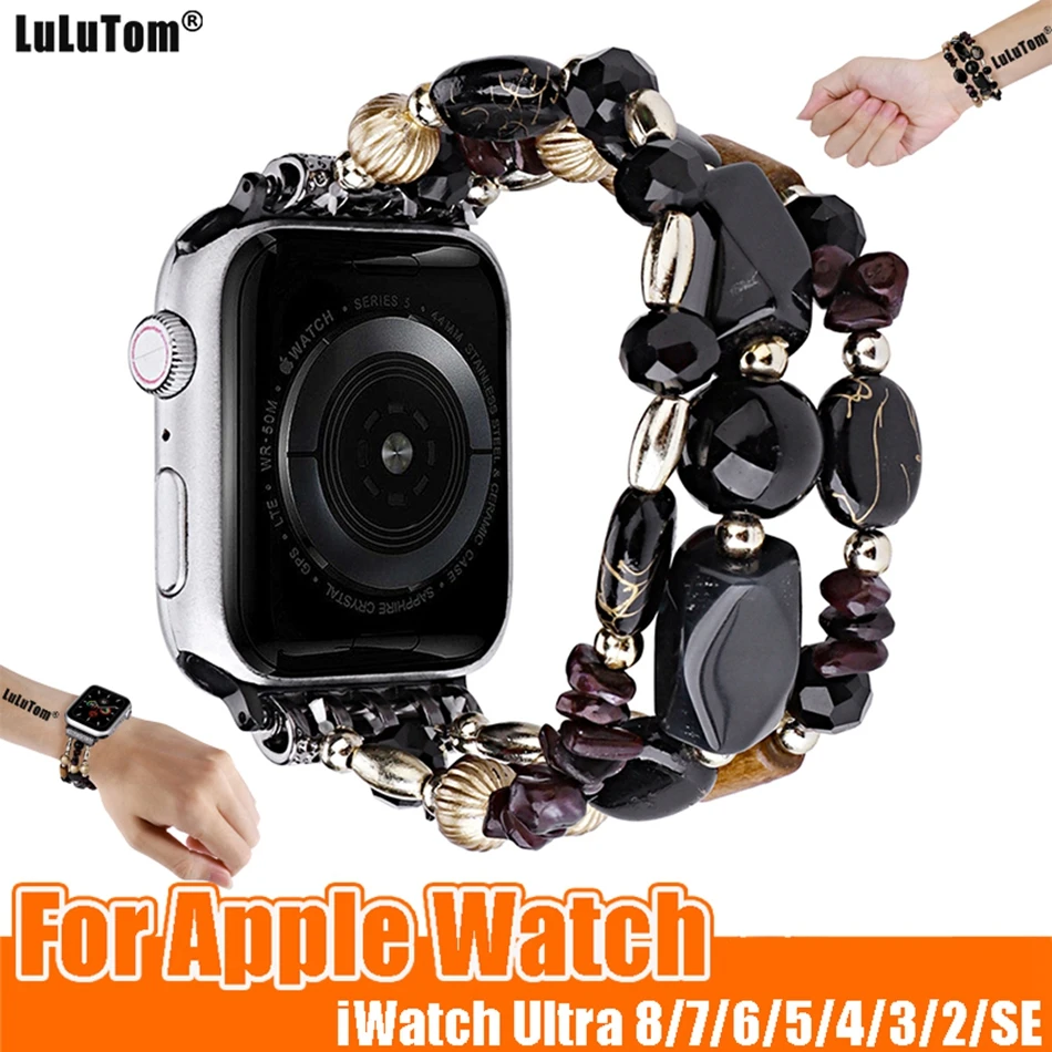 

Восточная батарейка для Apple IWatch Series 8 7 6 SE 5 4 3 Ultra, ремешок для часов 49 мм 38/40/41 мм 44/45 мм 42 мм, браслет, подарки