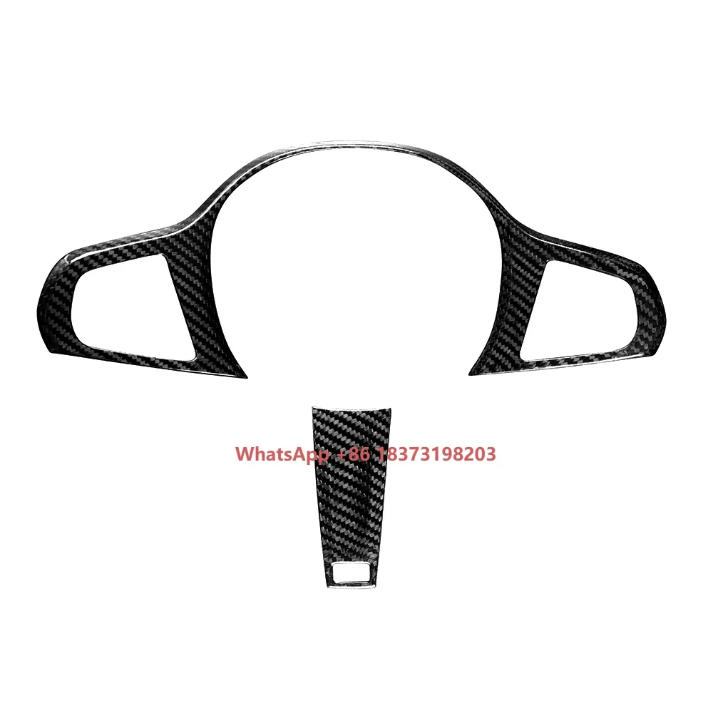 

Carbon Fiber Interior Steering Wheel Trim for 3 Series G20 G28 G30 2020+ Decoration Frame Cover Car Accessories