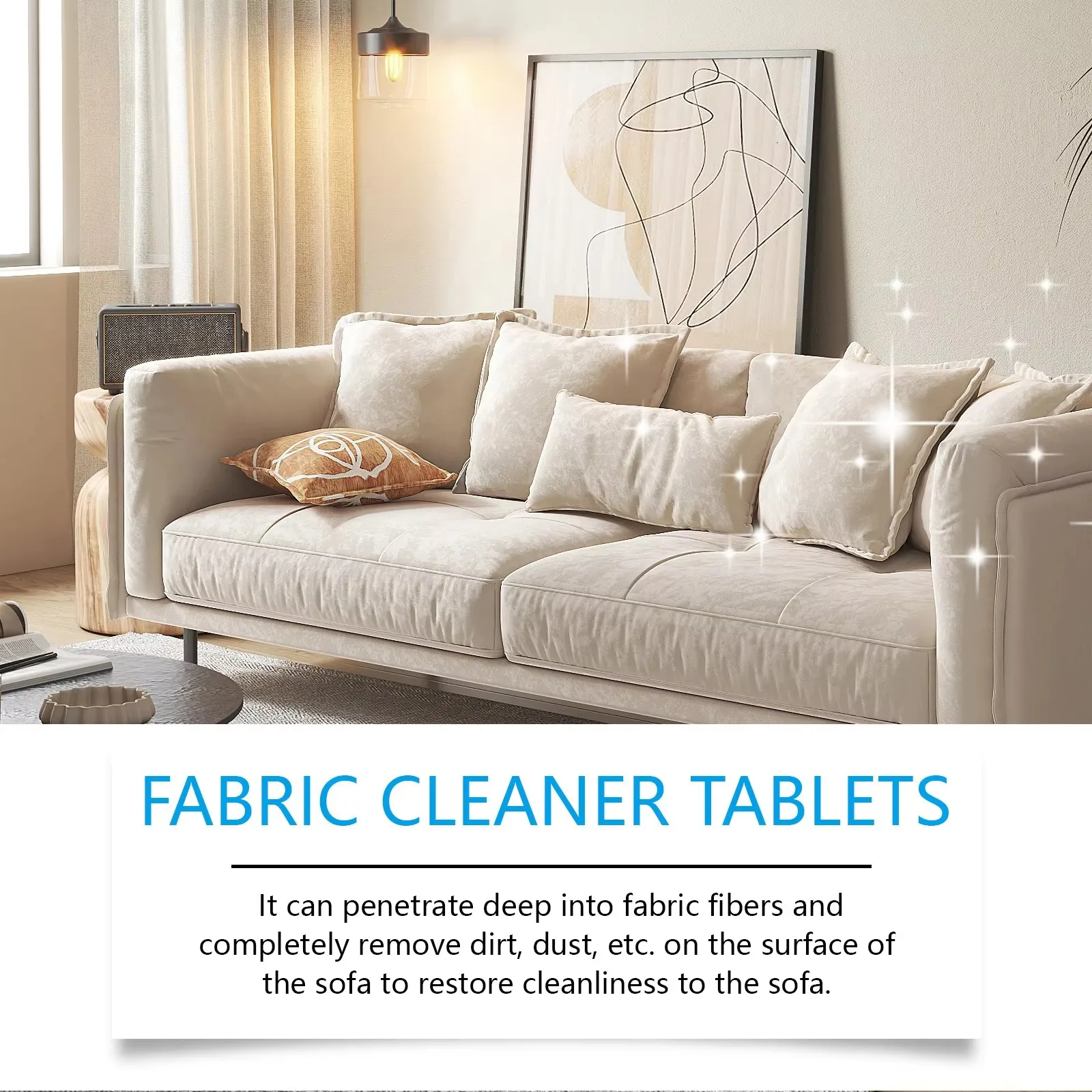 Sofa Cleaner Agent Carpet Stubborn Stain Remover Sofa Curtain Cleaning Household Fabric Couch Refresher Mattress Cleaning Agent
