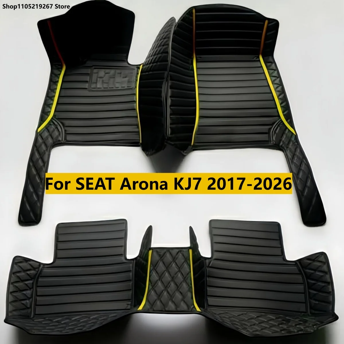 

Car Floor Mats For SEAT Arona KJ7 2017 2018 2019 2020 2021 2022 2023 2024 2025 2026 Auto Carpets Foot Coche Accessorie