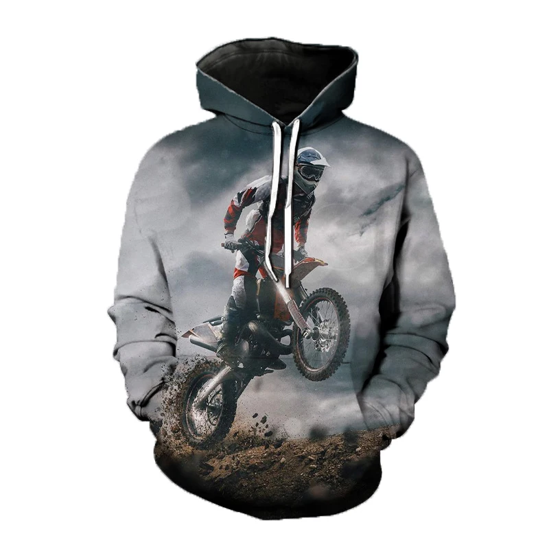 

Новые толстовки с рисунком для гонок на мотоциклах, 3D принт, мужские и женские толстовки с капюшоном и длинными рукавами, большой пуловер Y2k, мужские топы, одежда