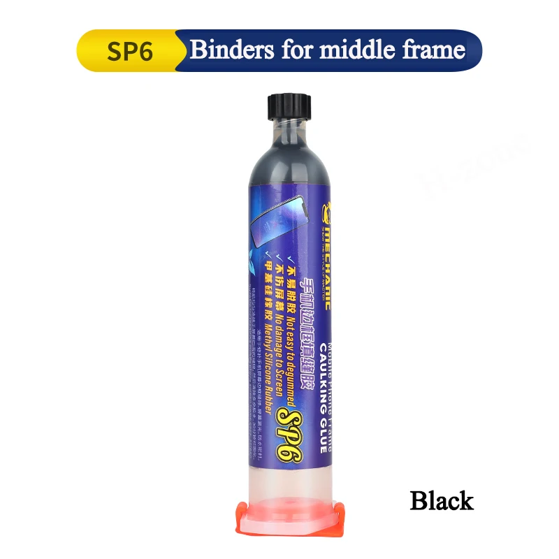Mobile Phone Screen Caulking Glue, Cola Mecânica para Huawei, OPPO, VIVO, Moldura de tela curvada, Estrutura da tampa traseira, SP6, SP9, 30ml