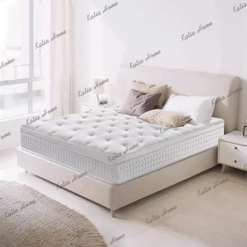 YJ Designer Double Latex Mattress High Quality Summer Queen Mattress Children Firm Colchon Matrimonial Furniture For Bedroom