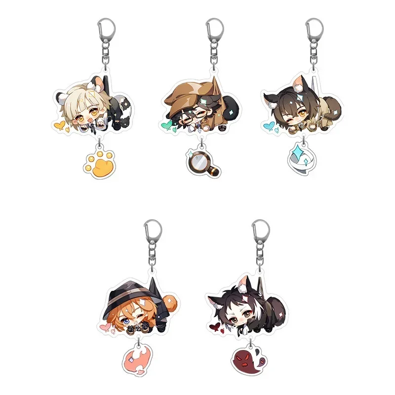 

Bungou Dazai Osamu Ryunosuke Akutagawa Cosplay Acrylic Keychain Bag Decoration Gift