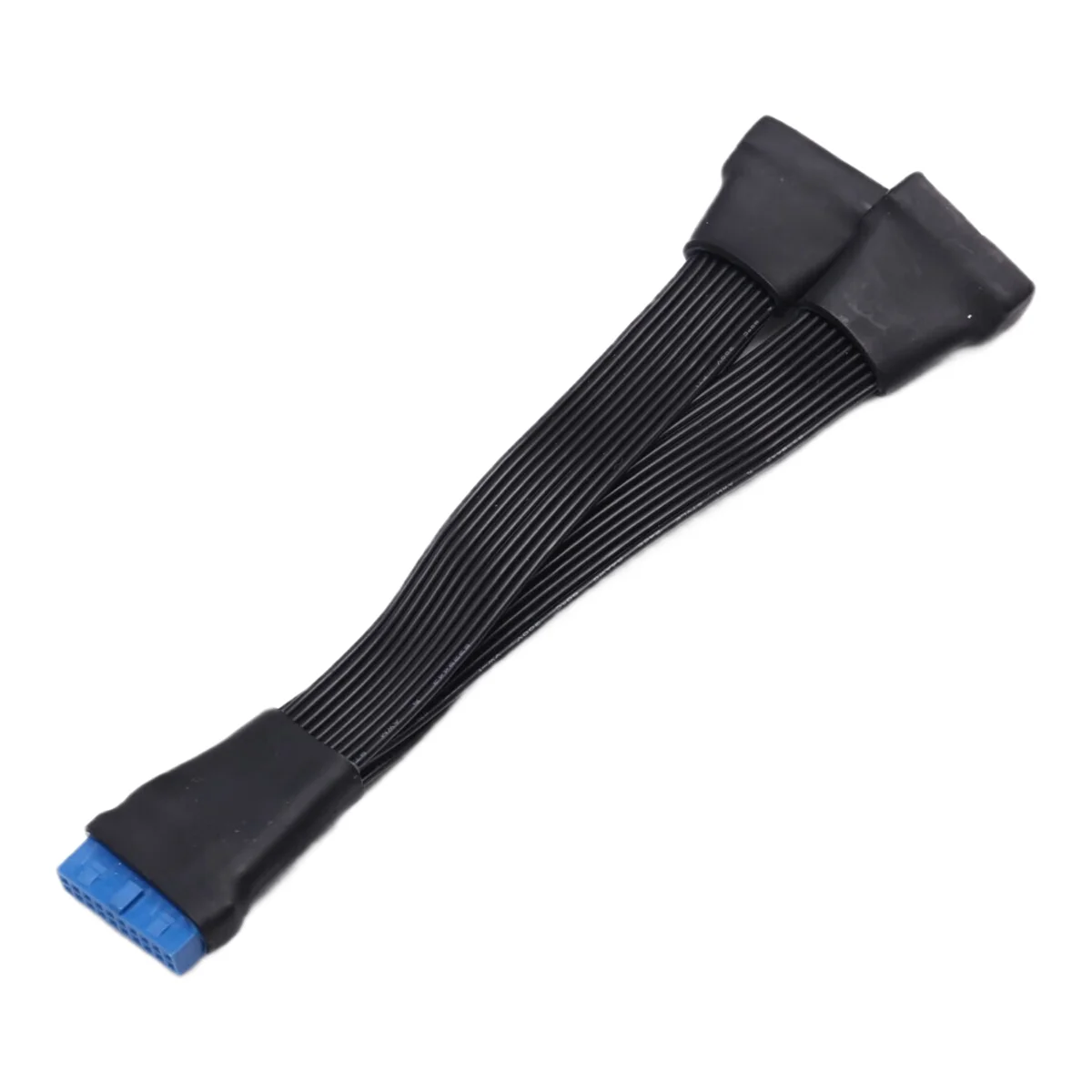 

Motherboard USB 3.0 19PIN Header 1to2 Extension Splitter Cable 19Pin 20Pin Internal Extension Header Adapter Cable 15cm