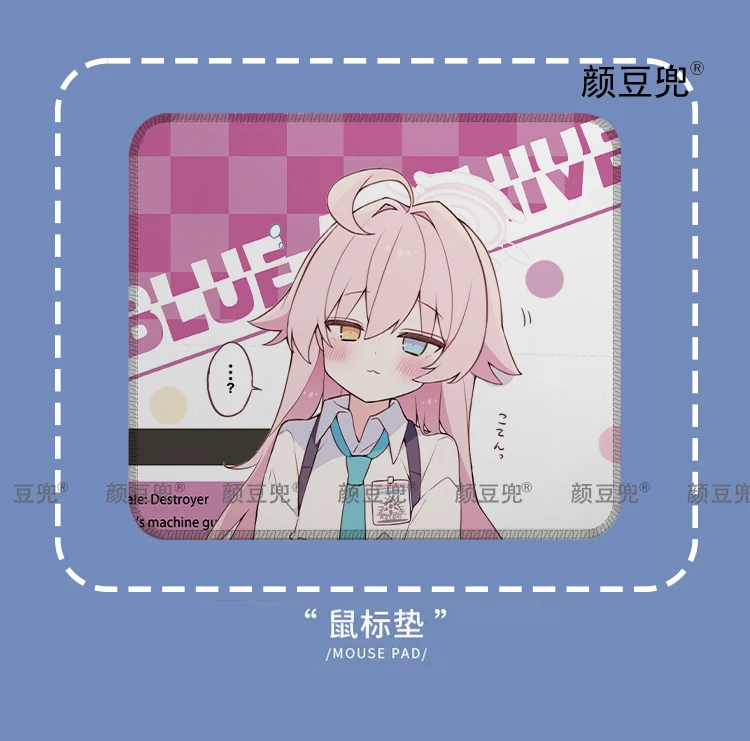 Takanashi Hoshino Anime azul Arquivo Mats, grande Gaming Mouse Pad, tapete de teclado Gamer Company, mesa do computador Mats