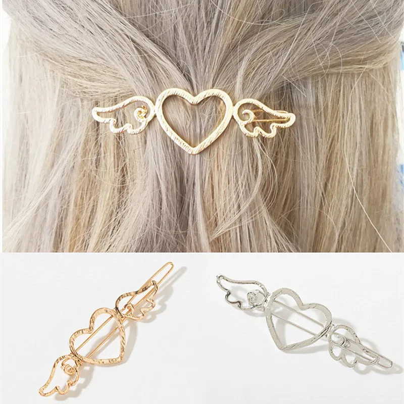 Shiny Golden Butterfly Hair Clip Metal Butterfly Hairpin Bridal Headpiece Bobby Pins Headdress Jewelry Styling Accessories Tool