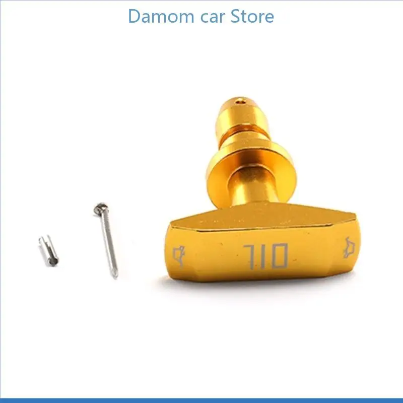 Alça óleo do motor substituição automotiva, alça tração da vareta óleo, alça da vareta óleo, alça alumínio da vareta óleo