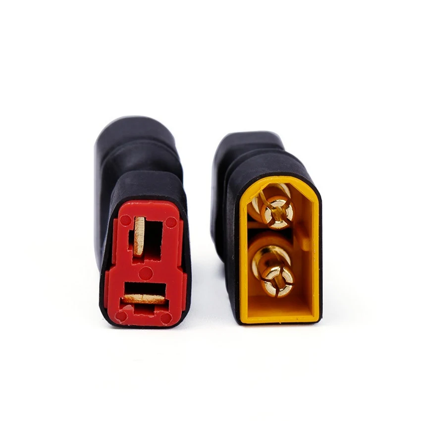 

1pc XT60 Male Female To T Plug Female Male Connector Adapter for Car Plane Helicopter Quadcopter Lipo Battery RC