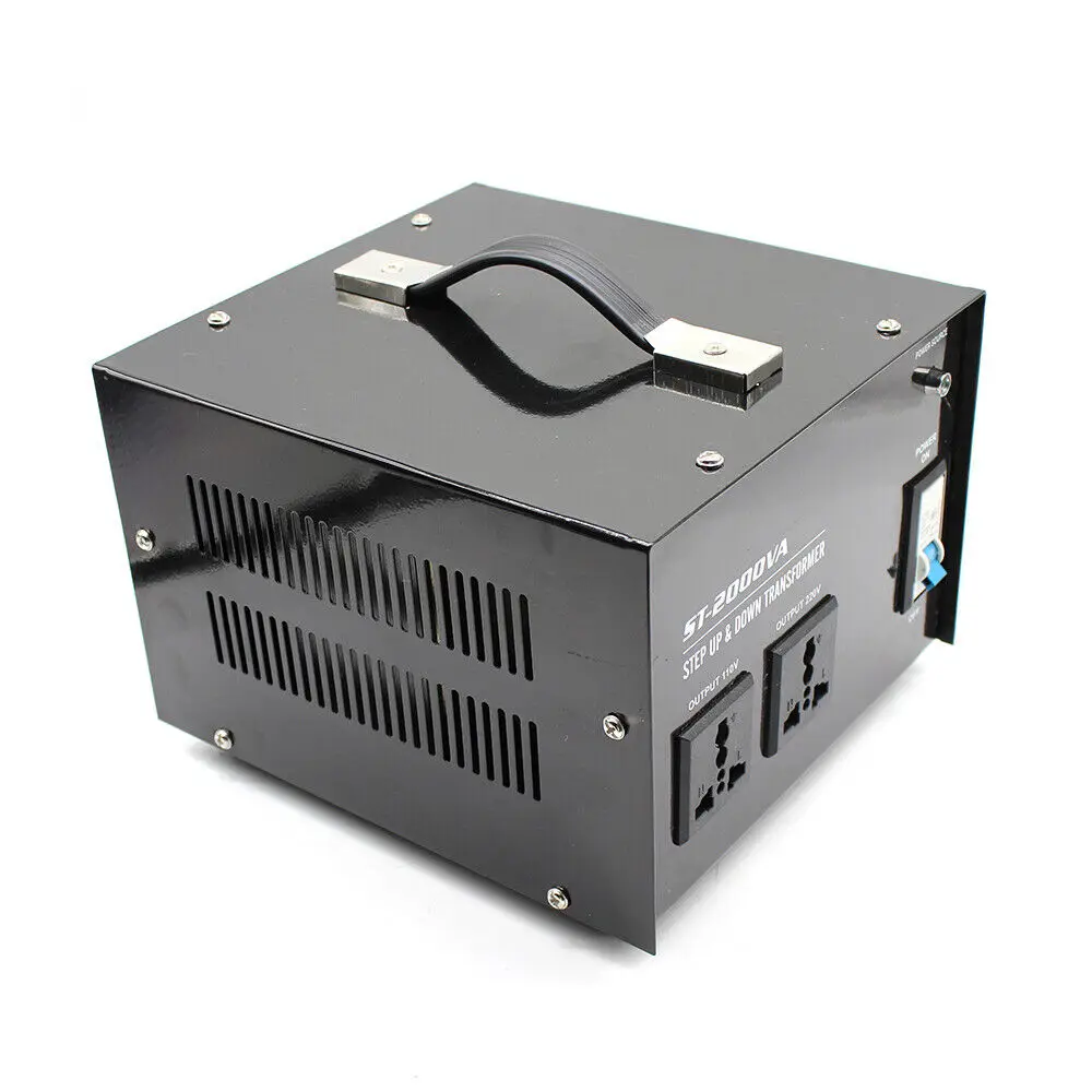 1500W 110V to 220V Step Up/Down Electrical Power Voltage Converter Transformer Heavy Duty 14-15A