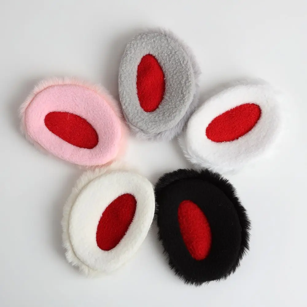 Windproof Winter Ear Protection Thick Fluffy Fleece Ear Cover Ear Warmers Bandless Ear Muffs