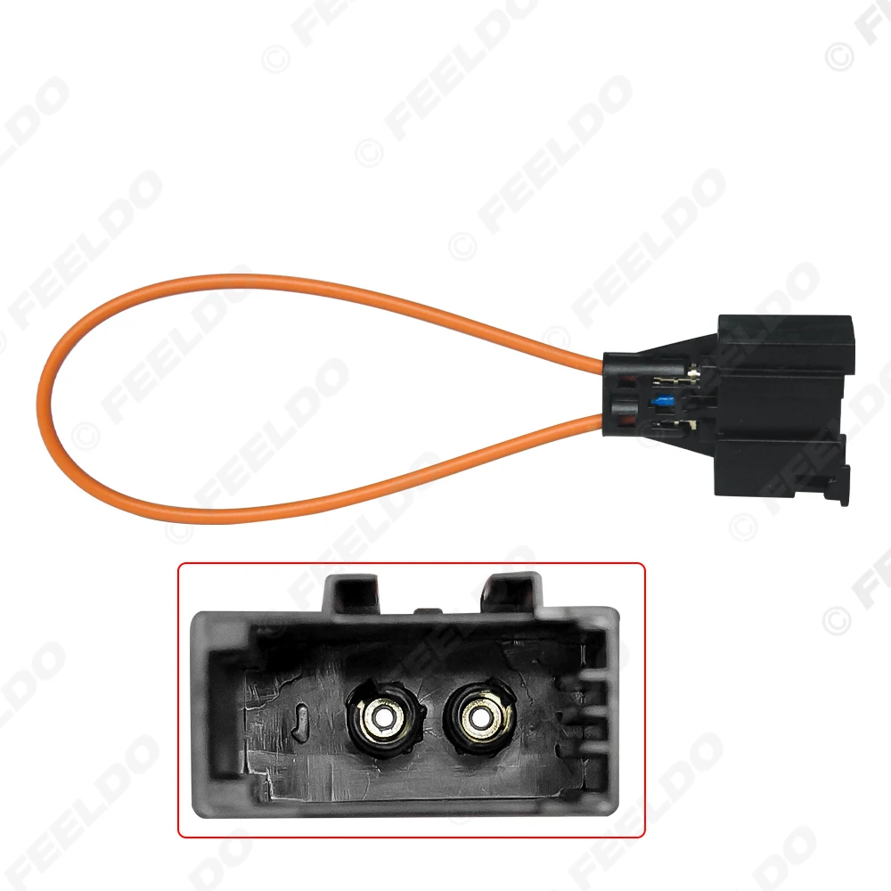 FEELDO MOST Fiber Optic Bypass Loop Female For BMW/VW/Audi/Porsche/Mercedes #HQ1569/3582