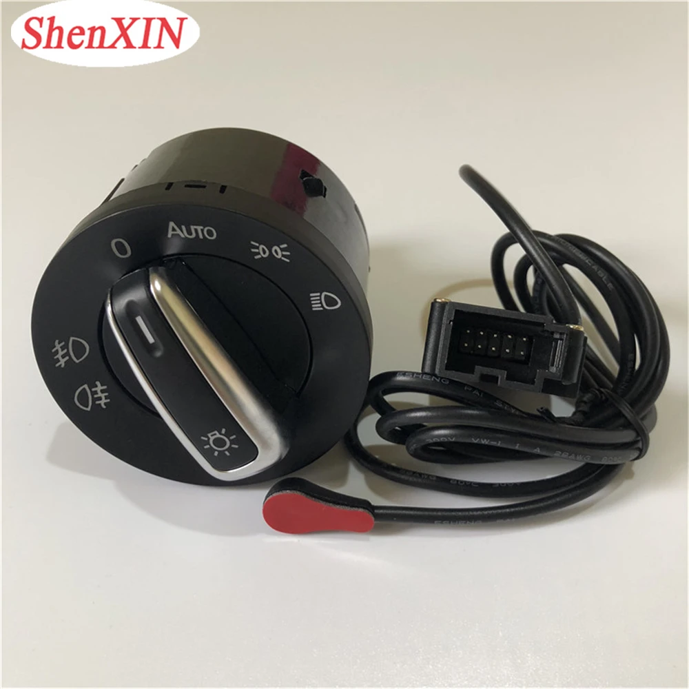 

Auto Headlight Switch & Wiring Harness 5ND941431B For VWW Golf MK5 MK6 Jettaa Tiguan Passat B6 Touran Sharan CC Candy EOS Rabbit