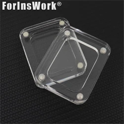 LAUTIE Poker AA KK Shuffle Case Acrylic Magnetic Display Stand EDC Storage Box Fidget Spinner