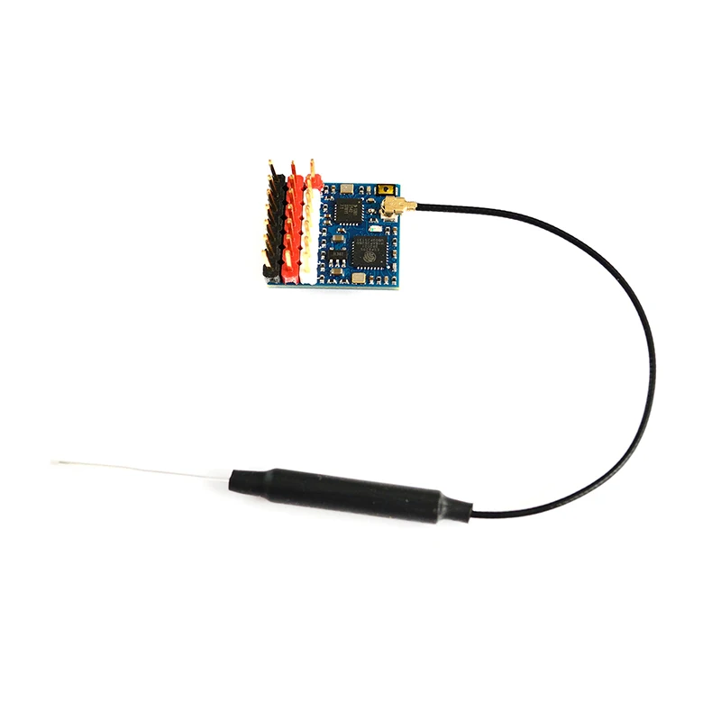 Matek ExpressLRS ELRS ELRS-R24-P6 Receiver 6 x PWM Output 2.4GHz ISM DC4-9V With IPEX MHF-1 Antenna For RC FPV Fixed-wing Drones