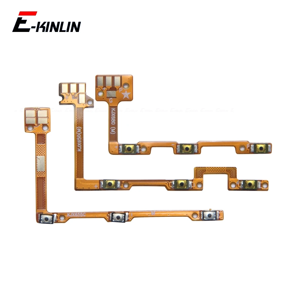 

Кнопка регулировки громкости, кнопка включения/выключения, гибкий кабель для Infinix Hot 7 Pro 8 Lite 9 Play