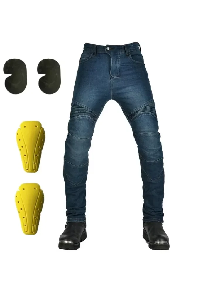 

HOT Motorcycle Pants, Riding Jeans, Anti-fall, Classic Motorcycle Rider Pants, Racing Pants for All Seasons