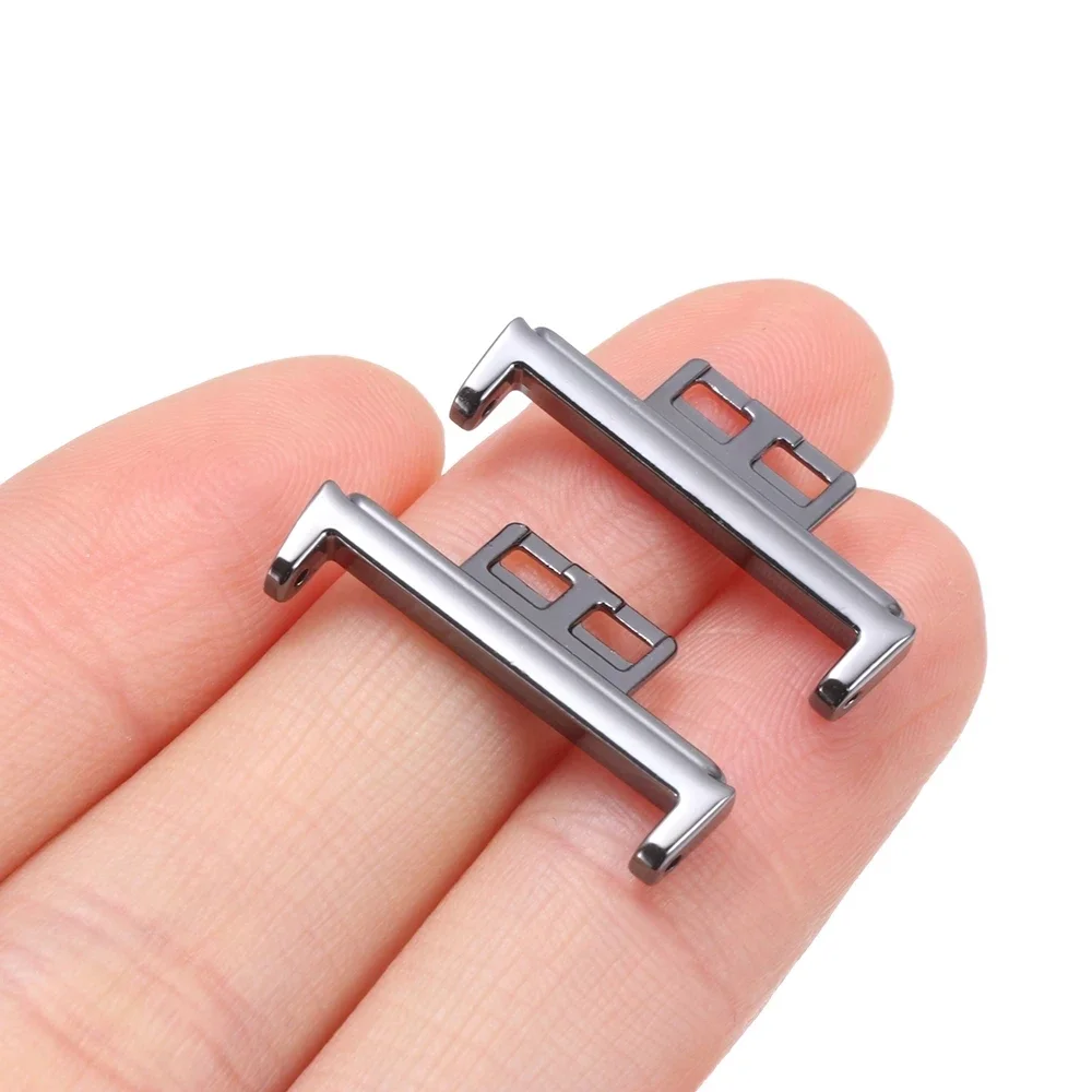 2PC 時計ストラップコネクタアダプタ Huawei 社時計フィット 1 交換用金属コネクタ Huawei 社時計 Fit1 ブレスレットアクセサリー