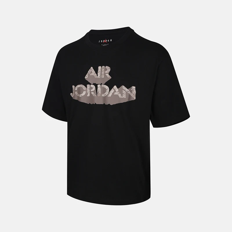 

Оригинальная мужская футболка Nike JORDAN с круглым вырезом, повседневная, для отдыха, с коротким рукавом IQ6955-010