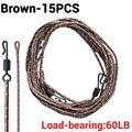 15PCS Brown 60lb
