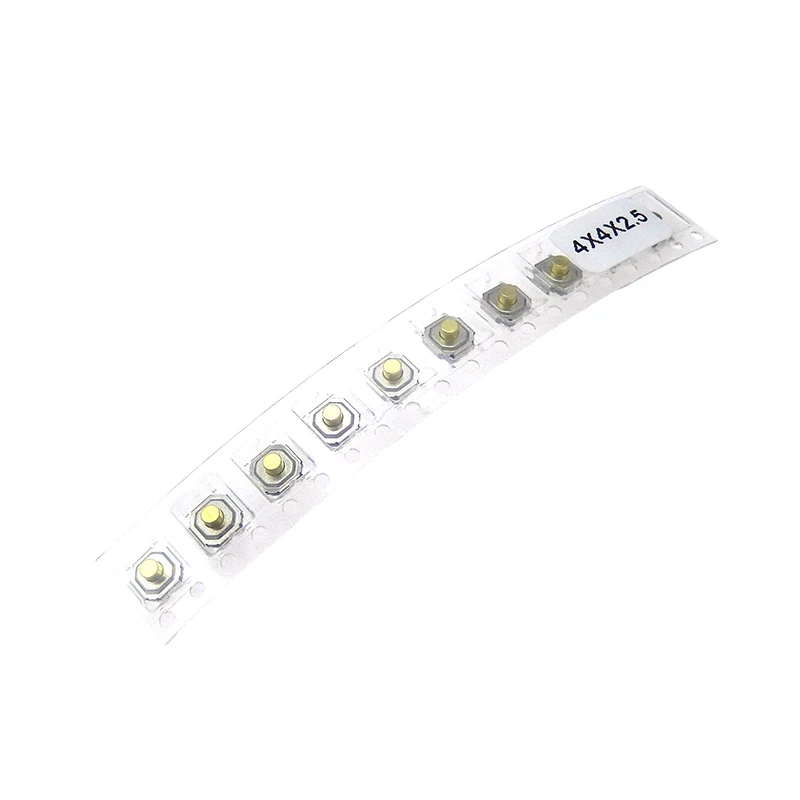 

SJMS 3000PCS Tactile Push Button Switch 4x4x2.5 Micro Switch 4*4*2.5 mm SMT SMD Tact Switch