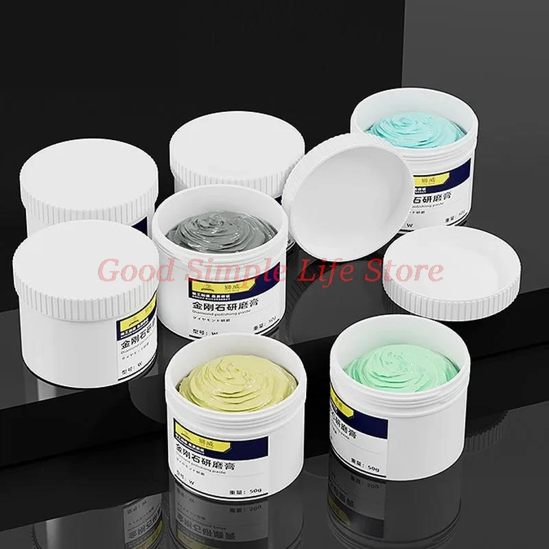 

1pcs 50g Diamond Grinding Polishing Paste for Jade Honey Wax Jade Resin Metal Mold Die Surface Scratch Removal Grirt400~80000