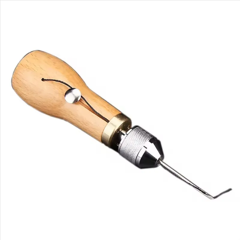 Leather Manual Sewing Machine Speedy Stitcher Leather Sewing Tools Kit Leathercraft Punching Groover Tools Accessories Set