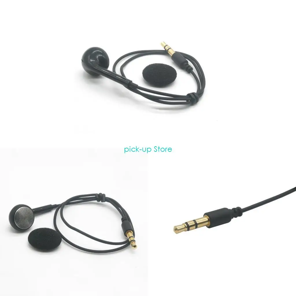 Q5WA إلغاء سماعات الأذن من أحادي الجانب الرياضية السلكية السلكية سماعات رأس المال Earphone Bass Heavy 3.5mm